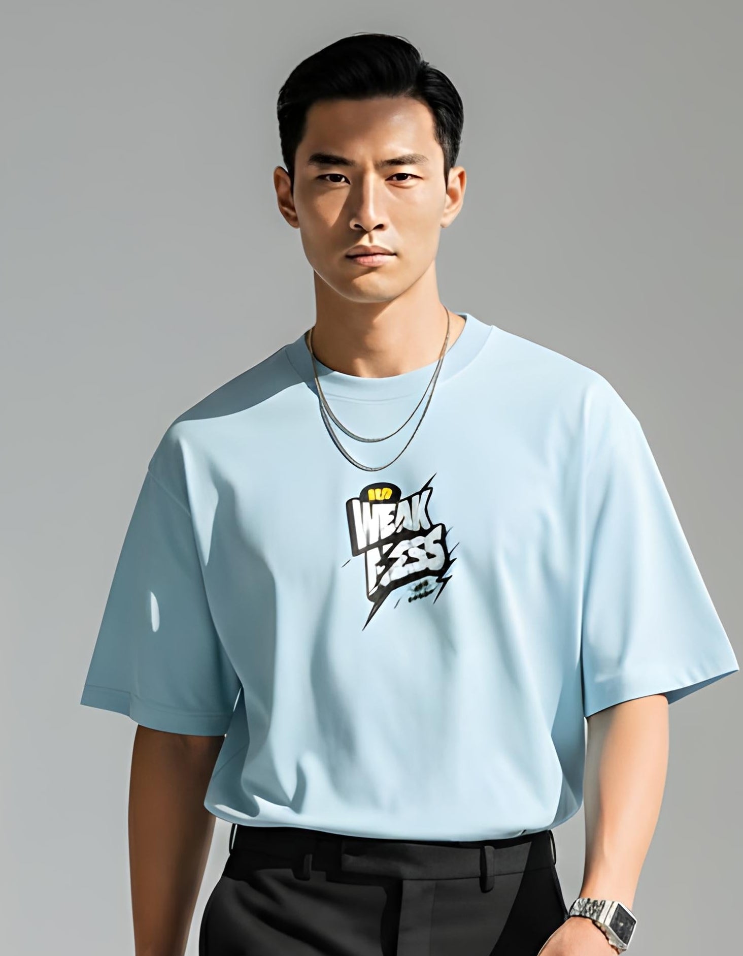 Premium 240 GSM Heavyweight Oversized T-Shirt - Unisex Streetwear Classic